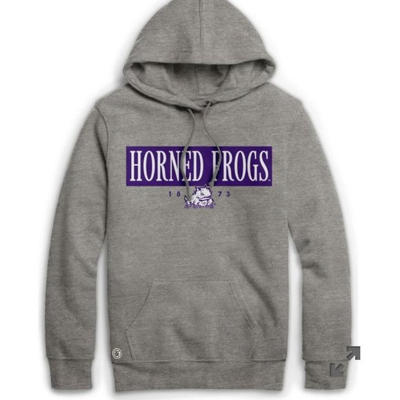 NWT Texas Christian University Horned Frogs Women's Hooded Sweatshirt - Picture 1 of 1